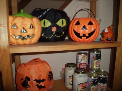 ハロウィンの片付け終了