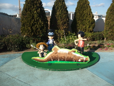 ラグーナ蒲郡 ワンピースとトリコやってます。