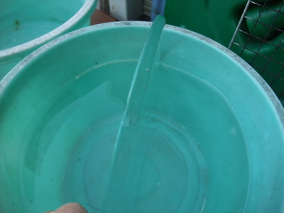 洗濯物が硬いんです。