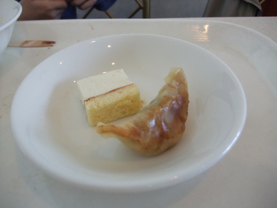 肉餃子はデザート?