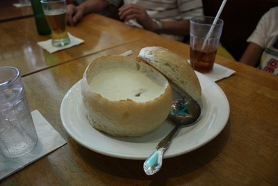 カプリチョーザ クラムチャウダー