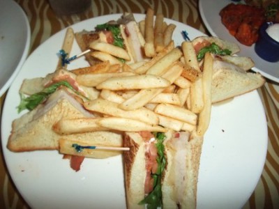 プラネットハリウッド サンドウィッチ