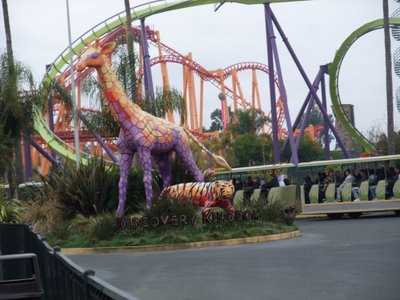 DISCOVERY KINGDOM ジェットコースター